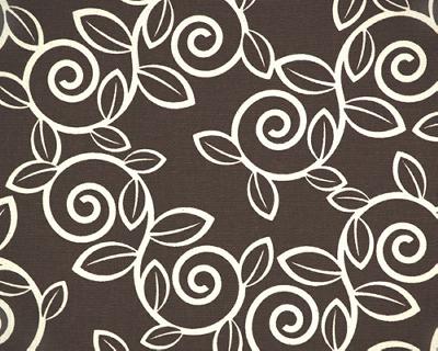 Premier Prints Trellis Chocolate Natural in Premier Prints - Cotton Prints Beige Cotton Abstract  Retro Floral   Fabric